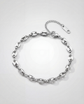 Anchor Link Bracelet — Silver