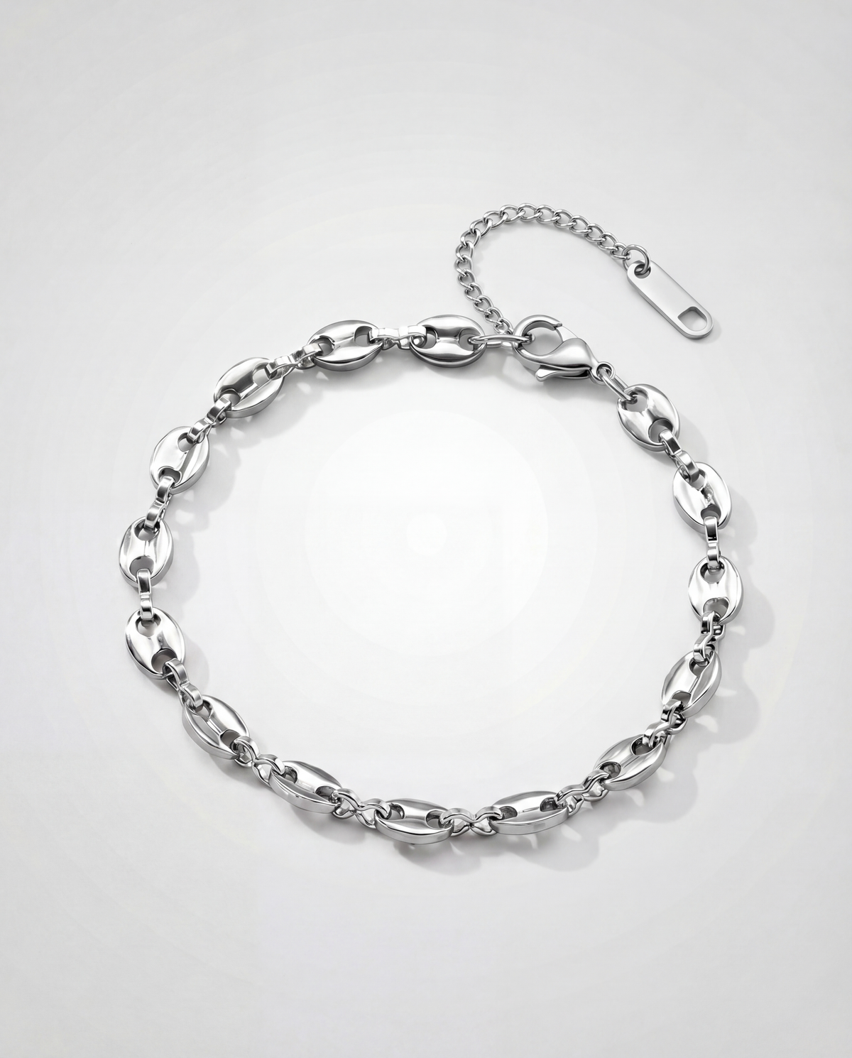 Anchor Link Bracelet – Minimal Silver Chain Bracelet | Praisd – PRAISD
