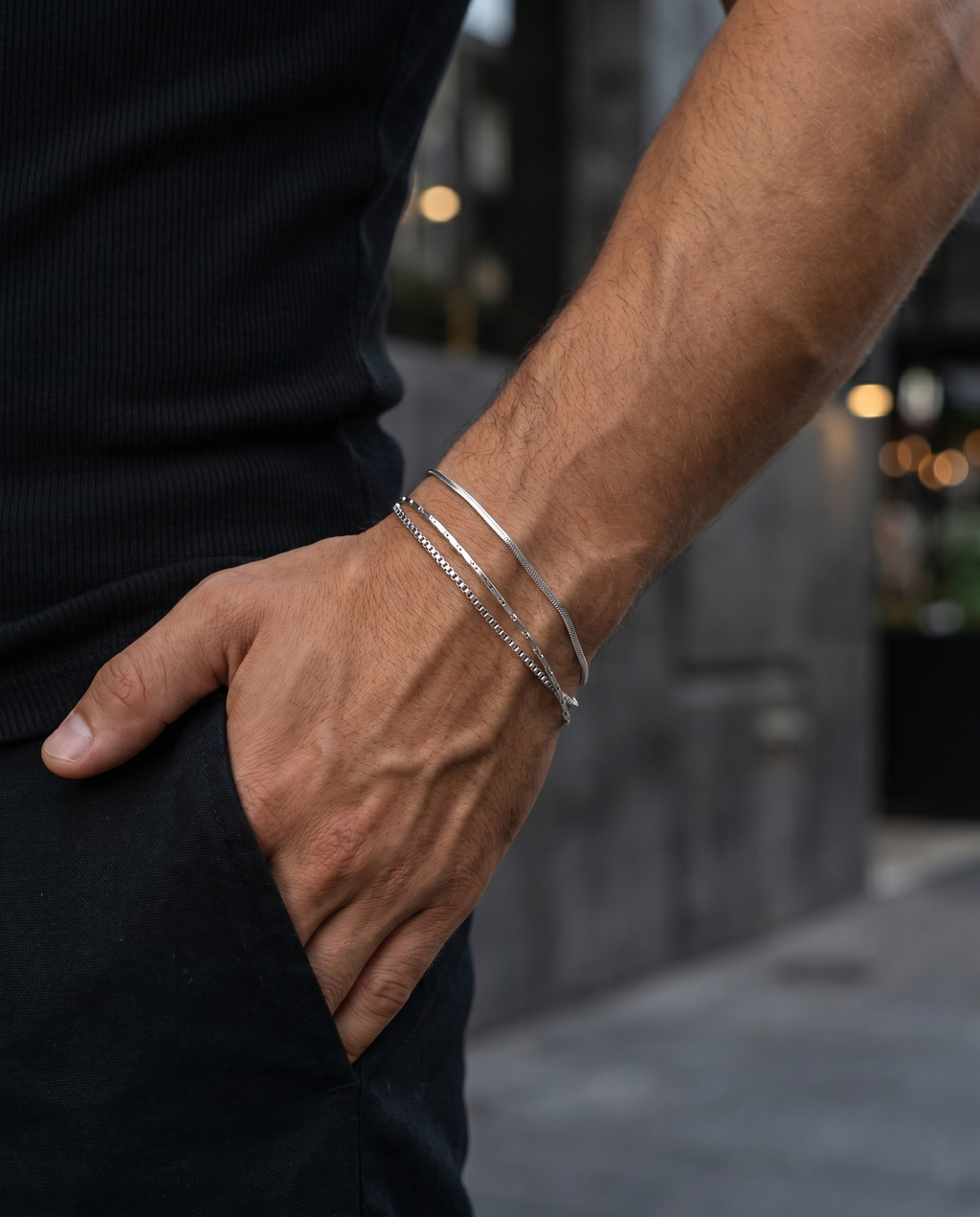 Minimal Set — Silver