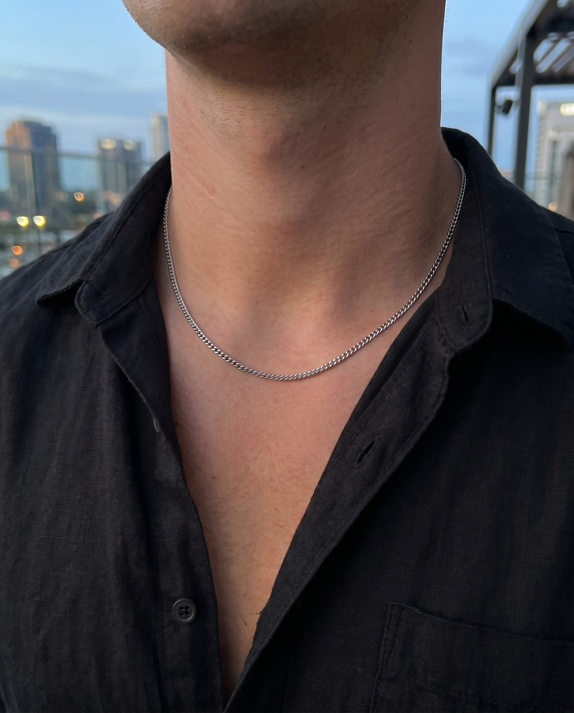 Cuban Chain — Silver