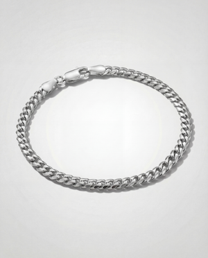 Cuban Chain Bracelet — Silver