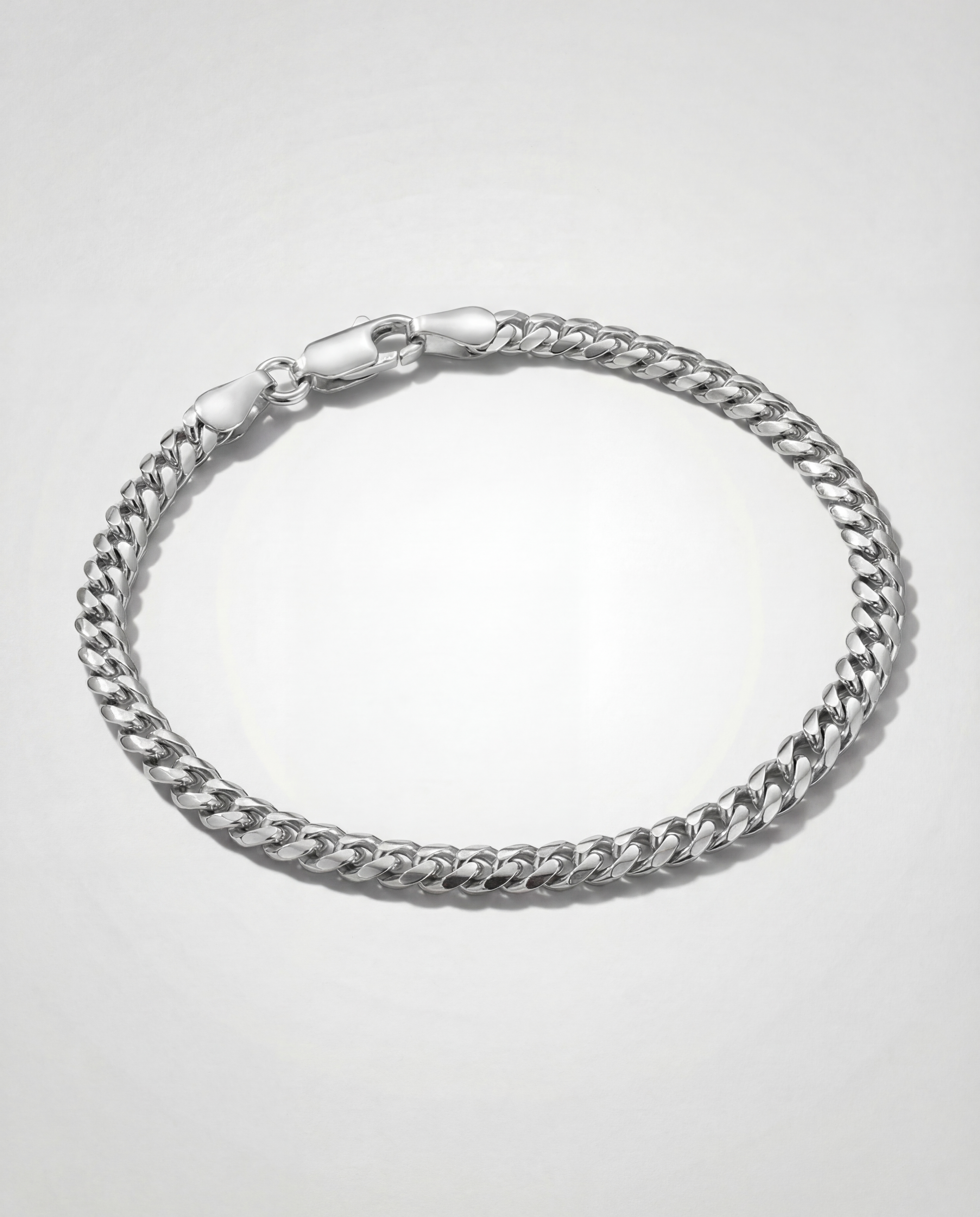 Cuban Chain Bracelet — Silver