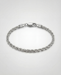 Rope Chain Bracelet — Silver