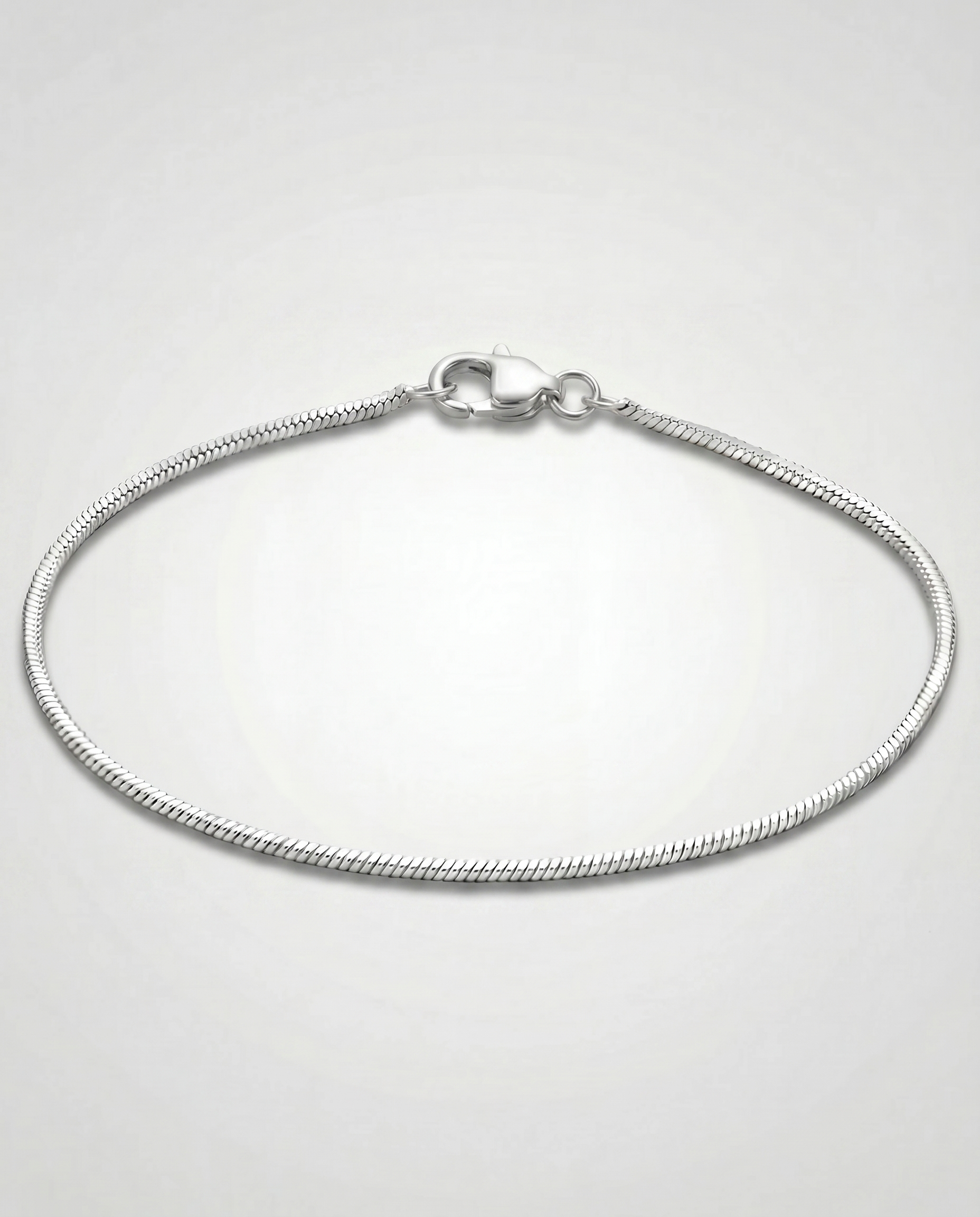 Snake Chain Bracelet — Silver