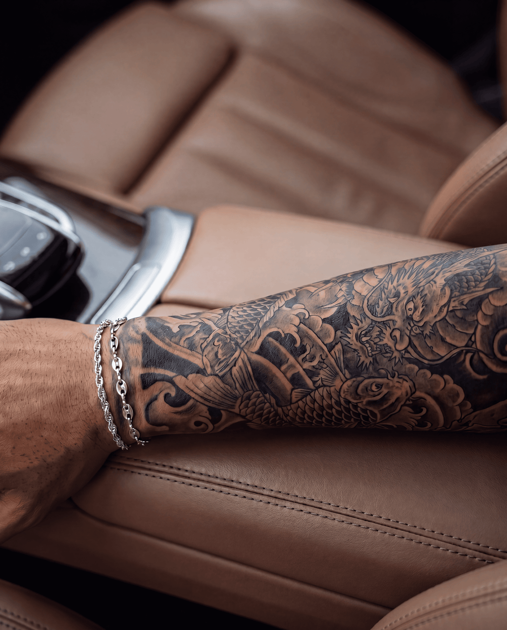 Anchor Link Bracelet — Silver